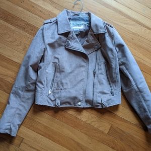 American Rag Women's Light Brown Leather Jacket